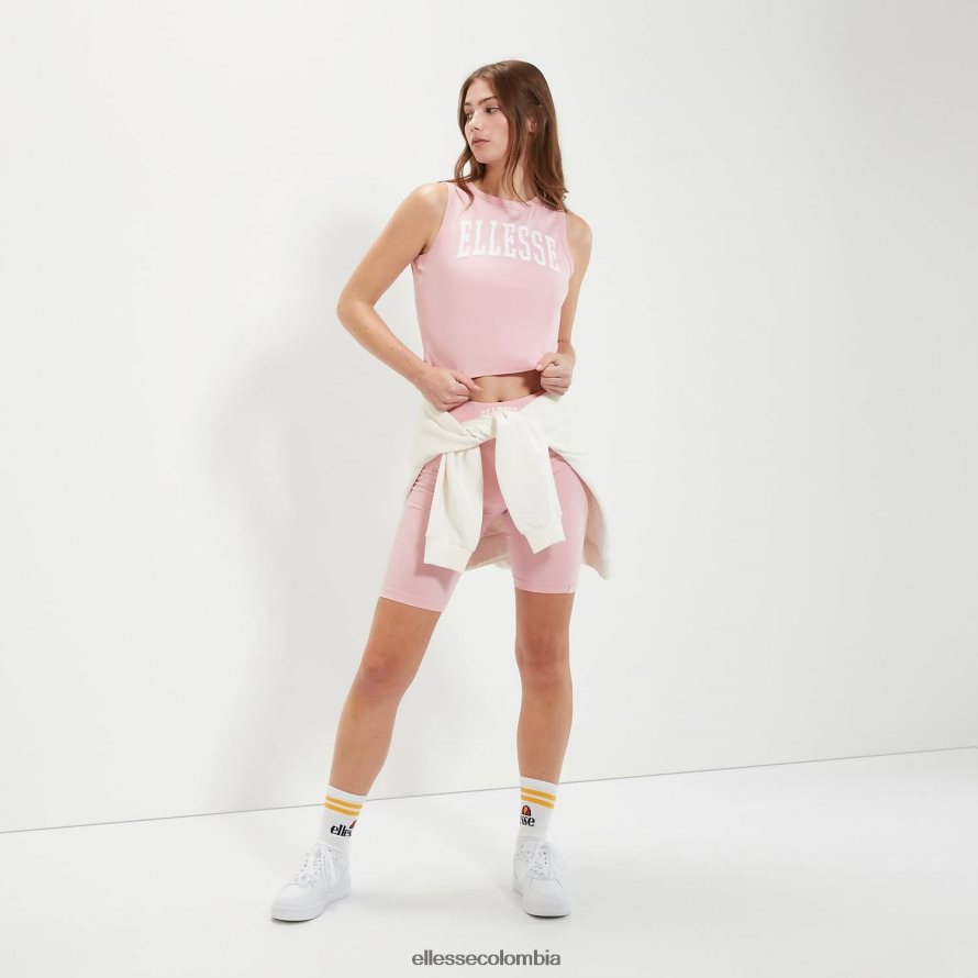 ropa Rosa claro mujer Ellesse top sujetador fliss 00TXB89