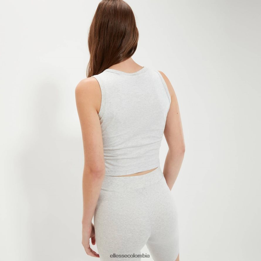 ropa marga gris claro mujer Ellesse top sujetador fliss 00TXB90
