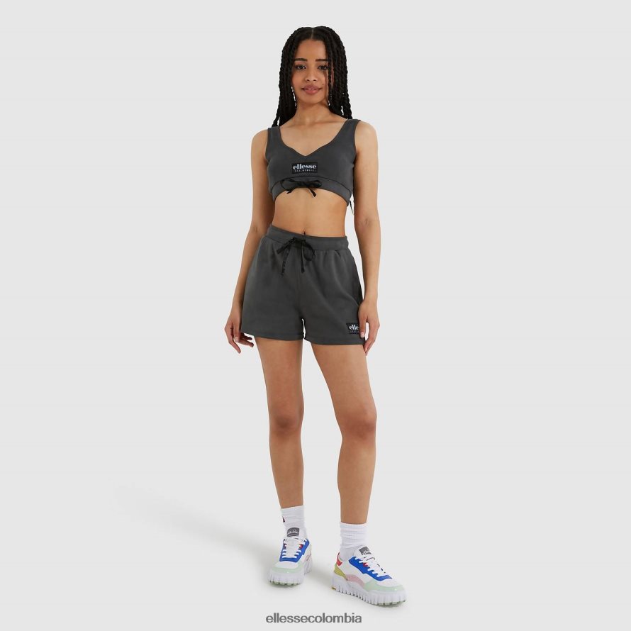 ropa negro mujer Ellesse top sujetador orgánico 00TXB219