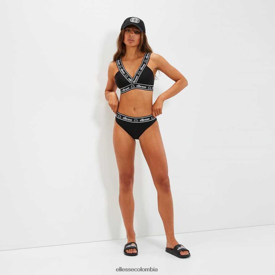 ropa negro mujer Ellesse braguita de bikini petre 00TXB151