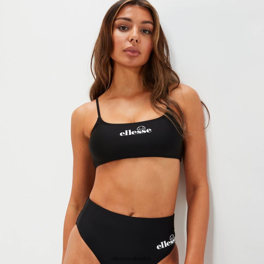 ropa negro mujer Ellesse top de bikini brelian 00TXB150