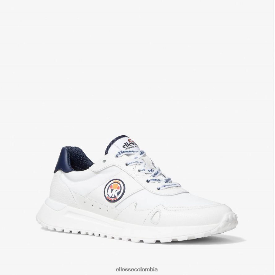 zapatos blanco mujer Ellesse entrenador mk monroe 00TXB543