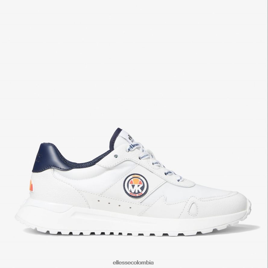 zapatos blanco mujer Ellesse entrenador mk monroe 00TXB543