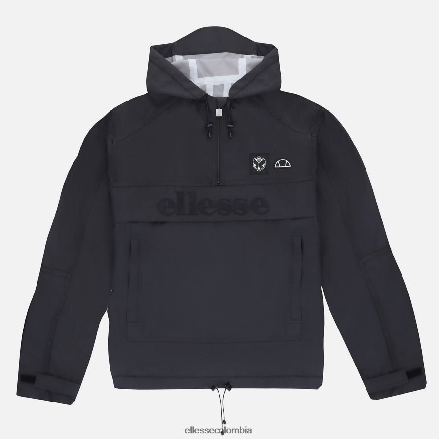 ropa negro unisexo Ellesse chaqueta cortavientos del mañana 00TXB12