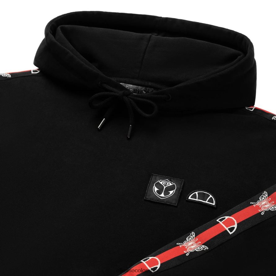 ropa negro unisexo Ellesse el mundo del mañana con capucha 00TXB44