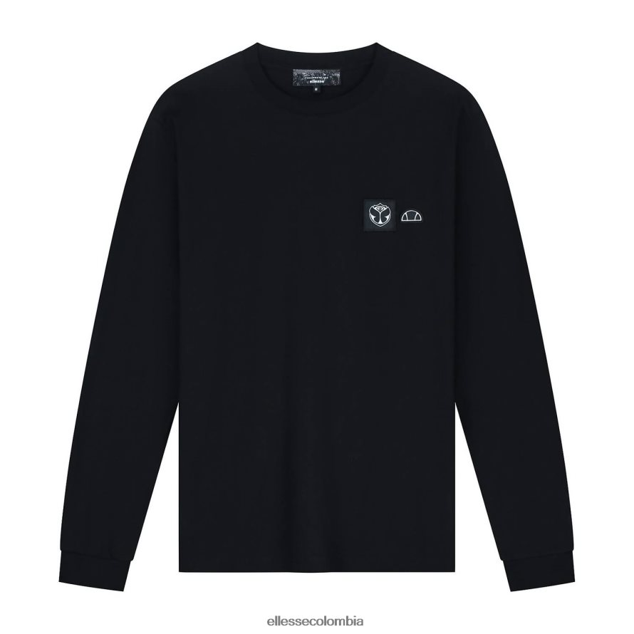 ropa negro unisexo Ellesse sudadera de manga larga del mundo del mañana 00TXB23