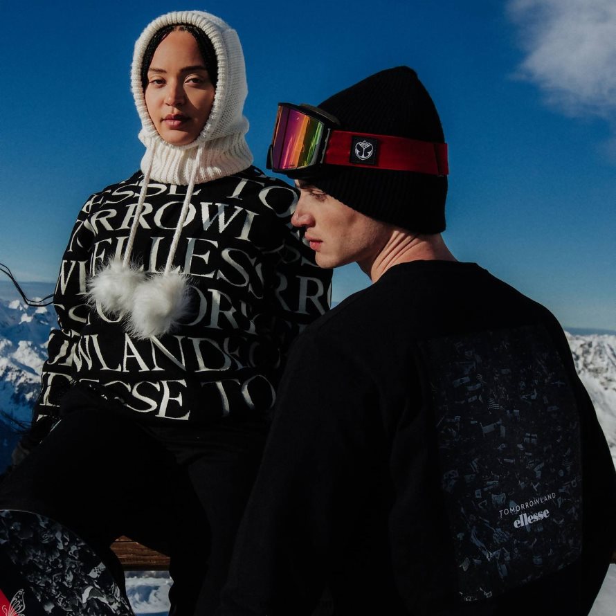 ropa negro unisexo Ellesse sudadera de manga larga del mundo del mañana 00TXB23