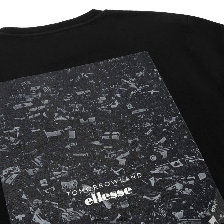 ropa negro unisexo Ellesse sudadera de manga larga del mundo del mañana 00TXB23