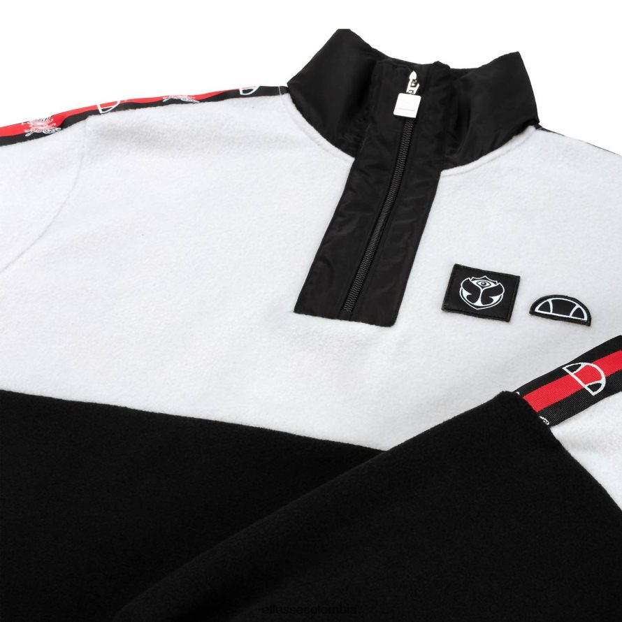 ropa negro unisexo Ellesse sudadera polar del mundo del mañana 00TXB46